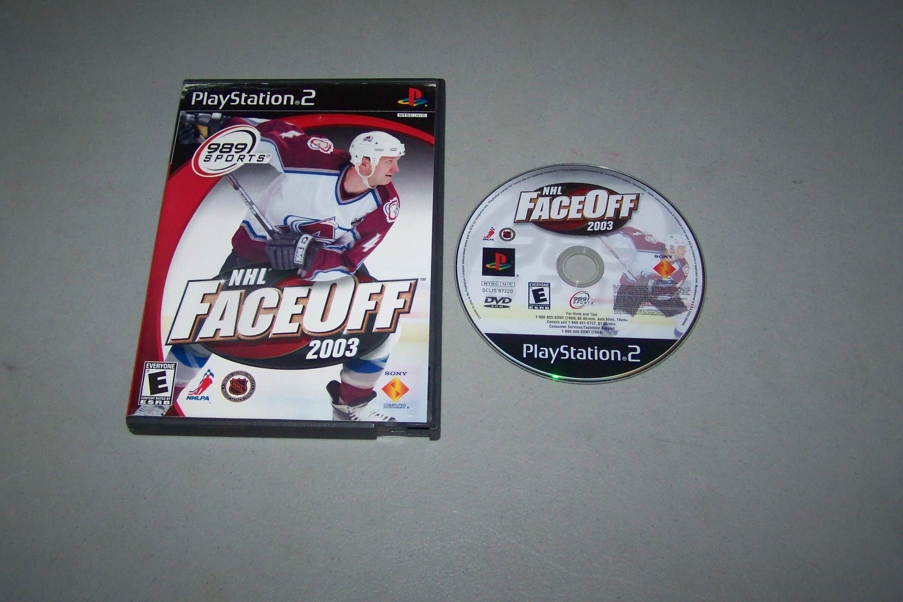 Foto 4 pulgar | Videojuego Sony Playstation 2 Nhl Face Off 2003 - Venta Internacional.