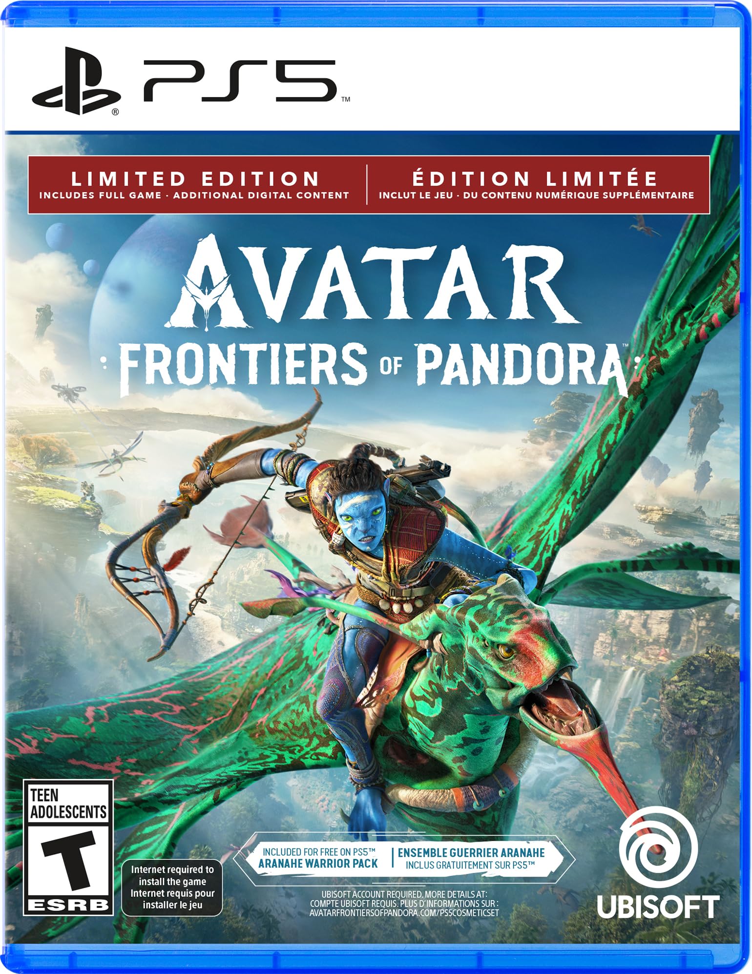 Foto 2 pulgar | Videojuego Ubisoft Avatar: Frontiers Of Pandora Ps5 Le - Venta Internacional.