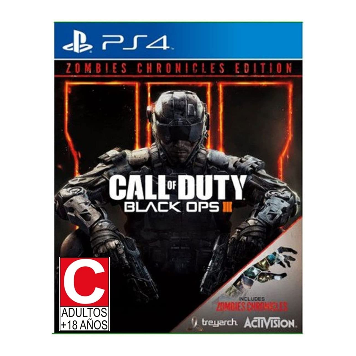 Foto 2 pulgar | Juego Call Of Duty Black Ops III Zombie Chronicles PS4 Edición Estándar