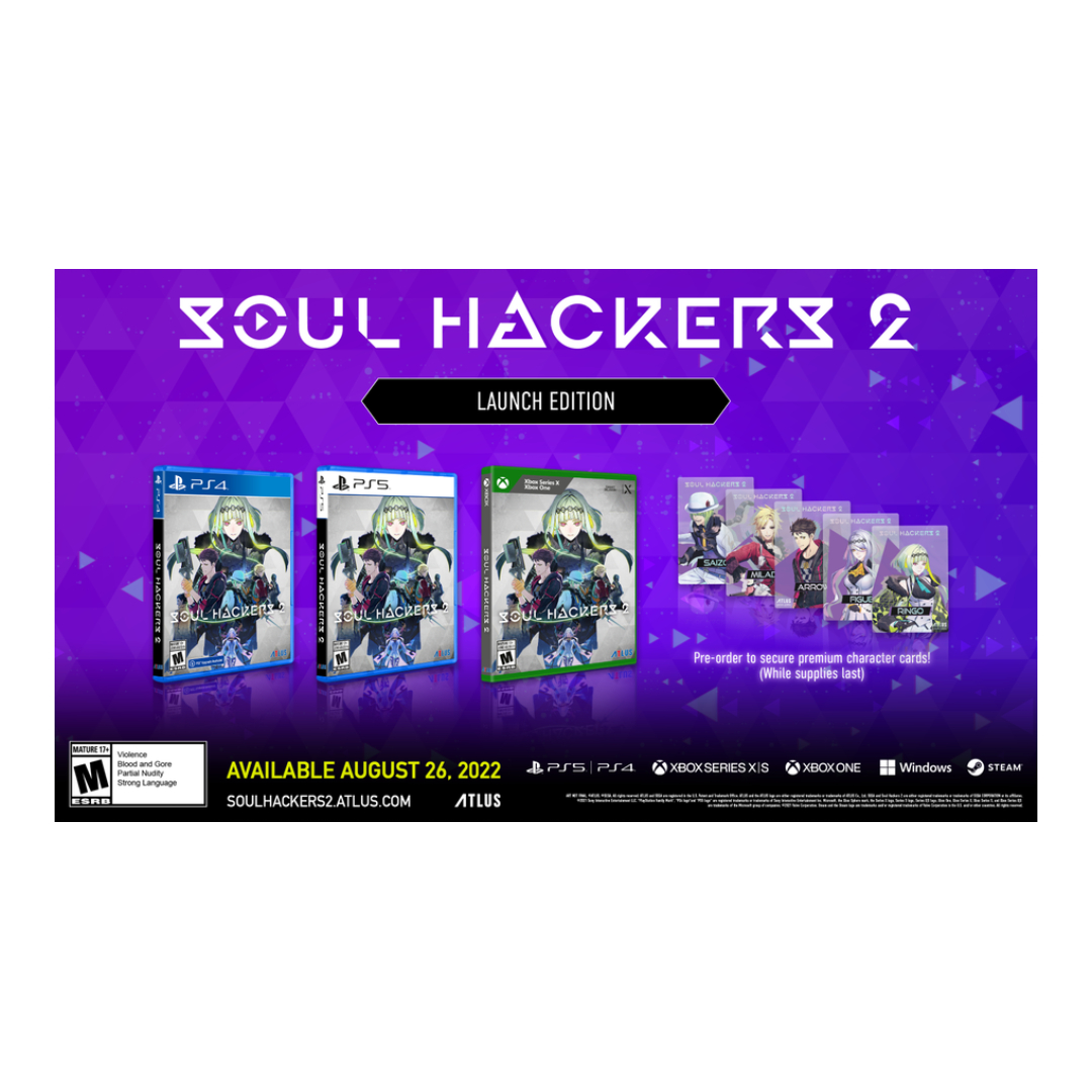 Foto 3 pulgar | Soul Hackers 2 Launch Edition para Ps4