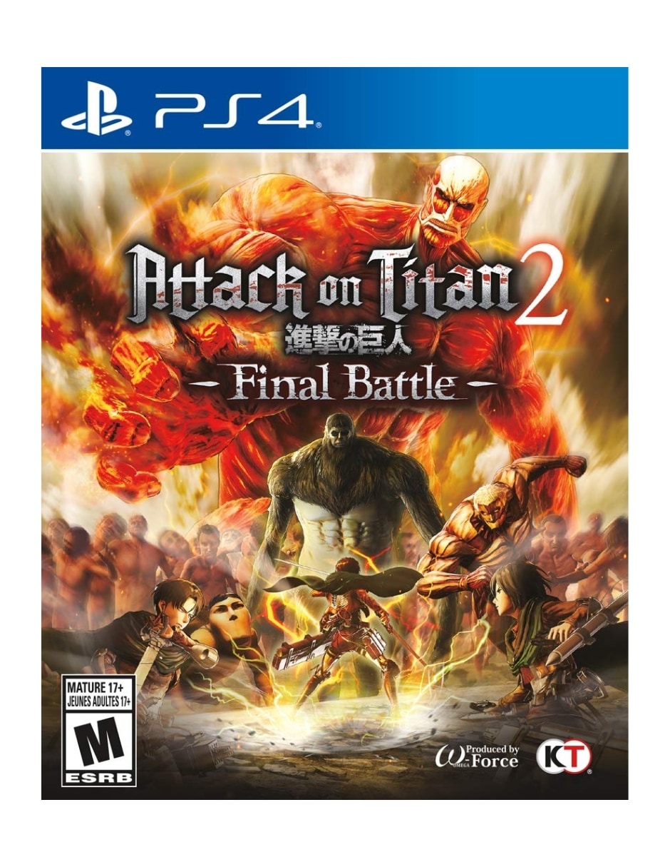 Attack On Titan 2: Final Battle - Ps4 $3,198