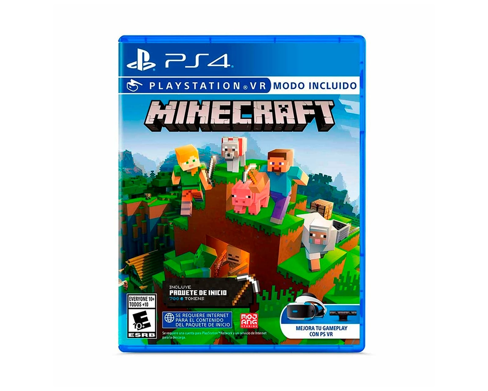 Minecraft Playstation Vr Mode Ps4 $1,999