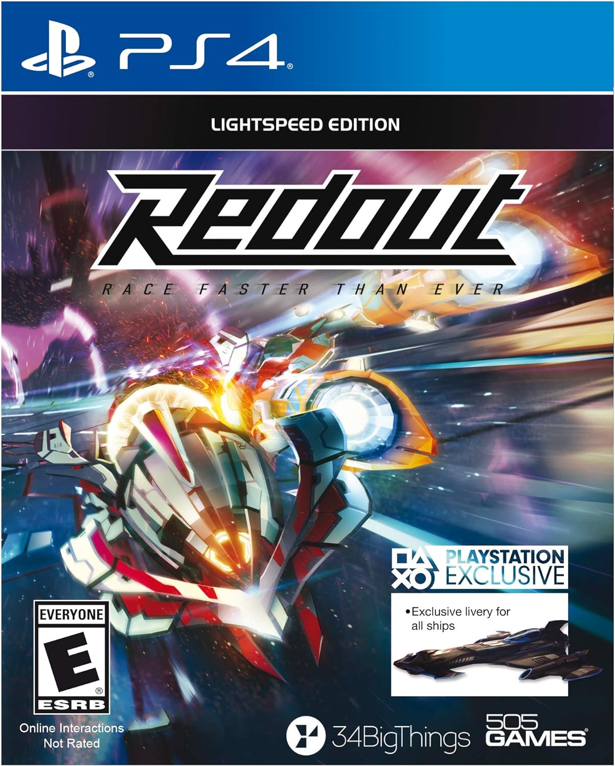 Foto 2 pulgar | Videojuego 505 Games Redout para Ps4