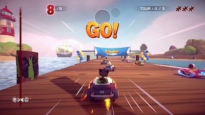 Foto 4 | Videojuego Maximum Games Garfield Kart: Furious Racing Nsw - Venta Internacional.