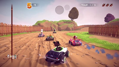Foto 5 | Videojuego Maximum Games Garfield Kart: Furious Racing Nsw - Venta Internacional.