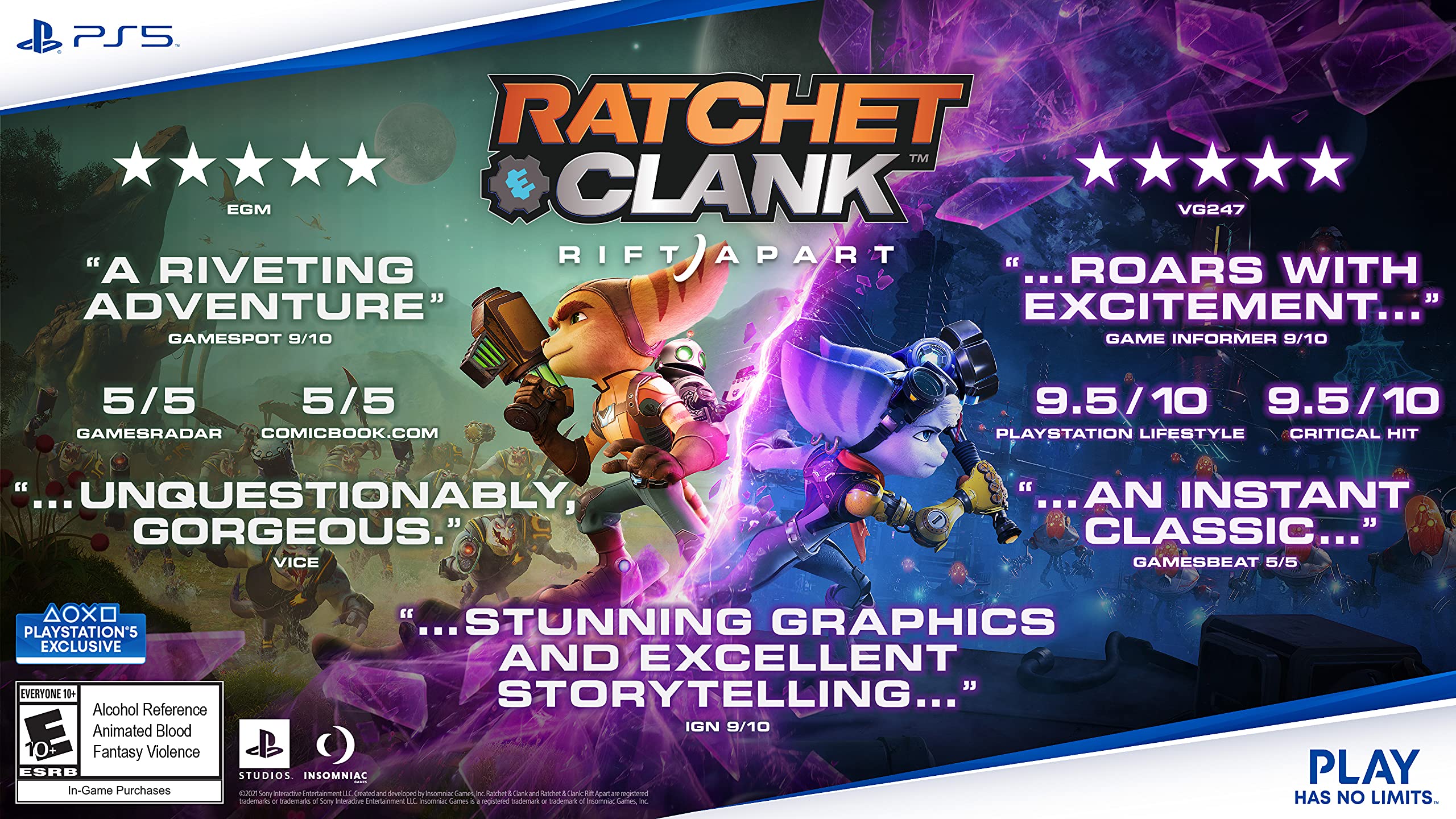 Foto 3 pulgar | Videojuego Playstation 5 Ratchet & Clank: Rift Apart - Venta Internacional.