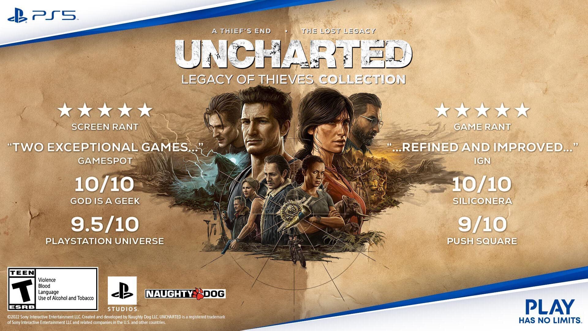 Foto 3 pulgar | Videojuego Playstation 5 Uncharted: Legacy Of Thieves - Venta Internacional.