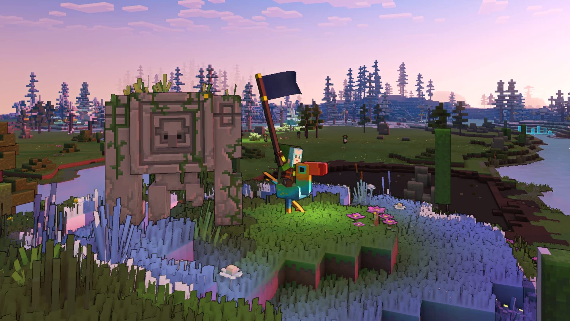 Foto 3 pulgar | Videojuego Microsoft Minecraft Legends Deluxe Ps4 - Venta Internacional.