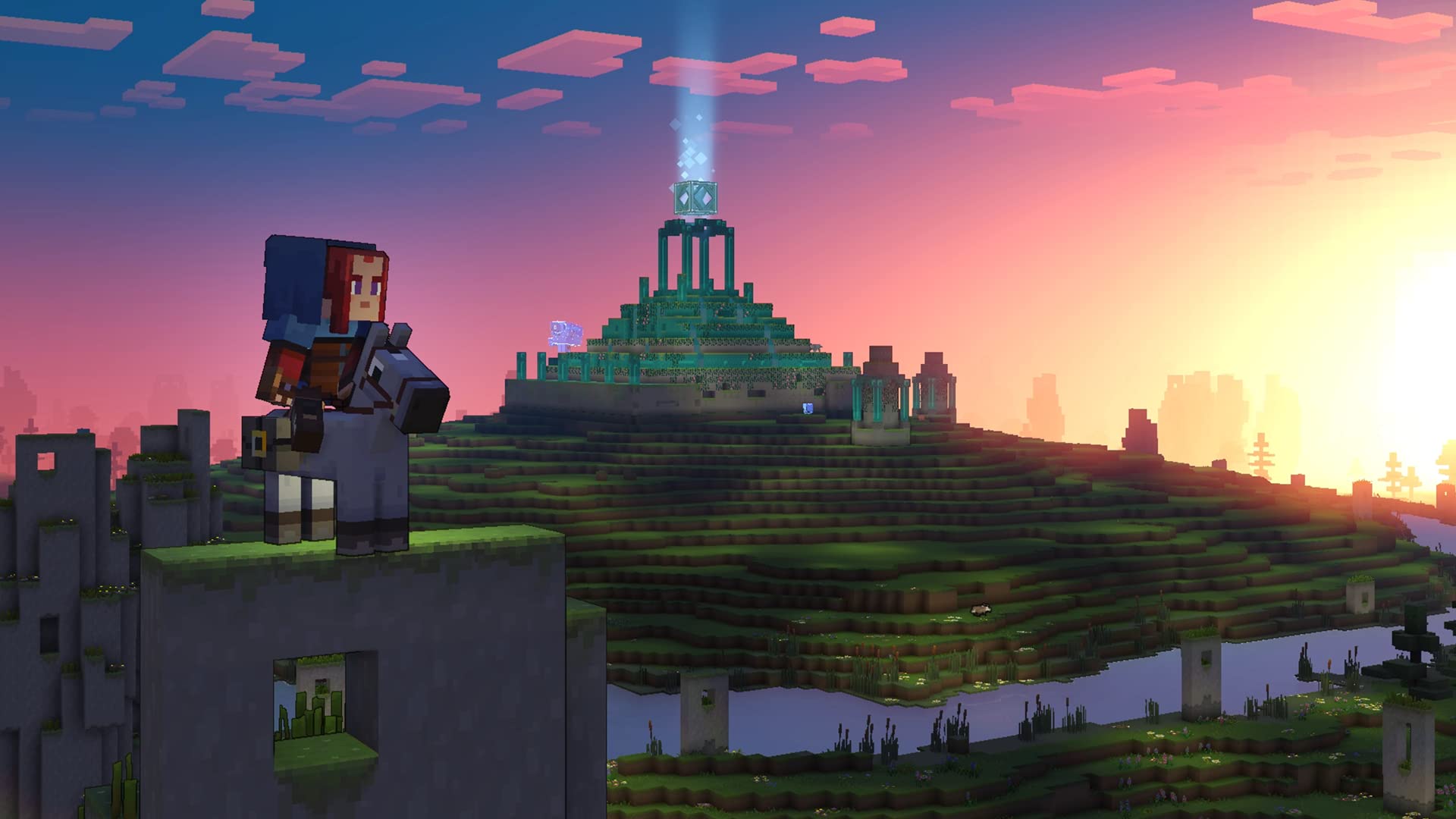 Foto 4 pulgar | Videojuego Microsoft Minecraft Legends Deluxe Ps4 - Venta Internacional.