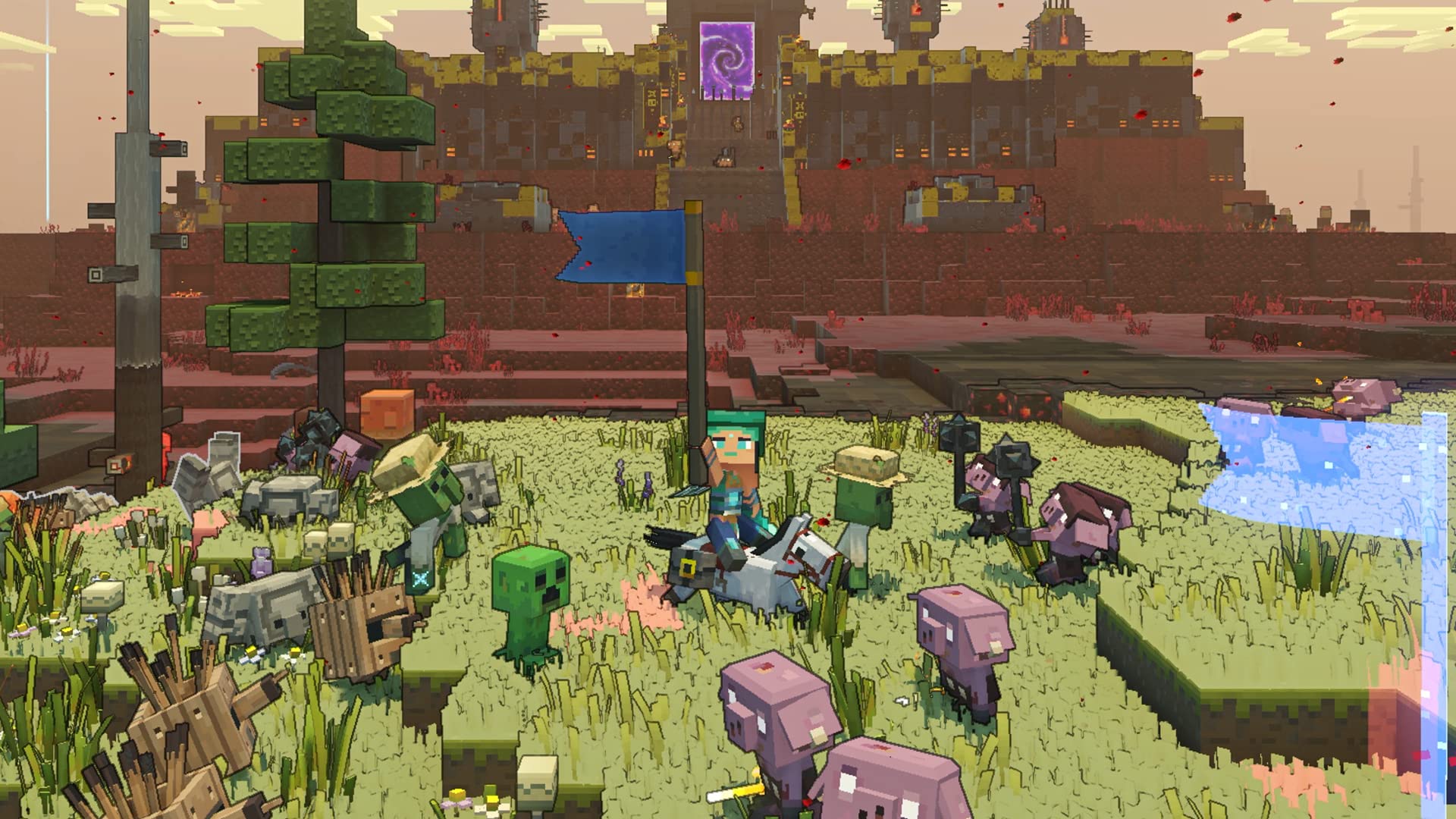 Foto 6 pulgar | Videojuego Microsoft Minecraft Legends Deluxe Ps4 - Venta Internacional.