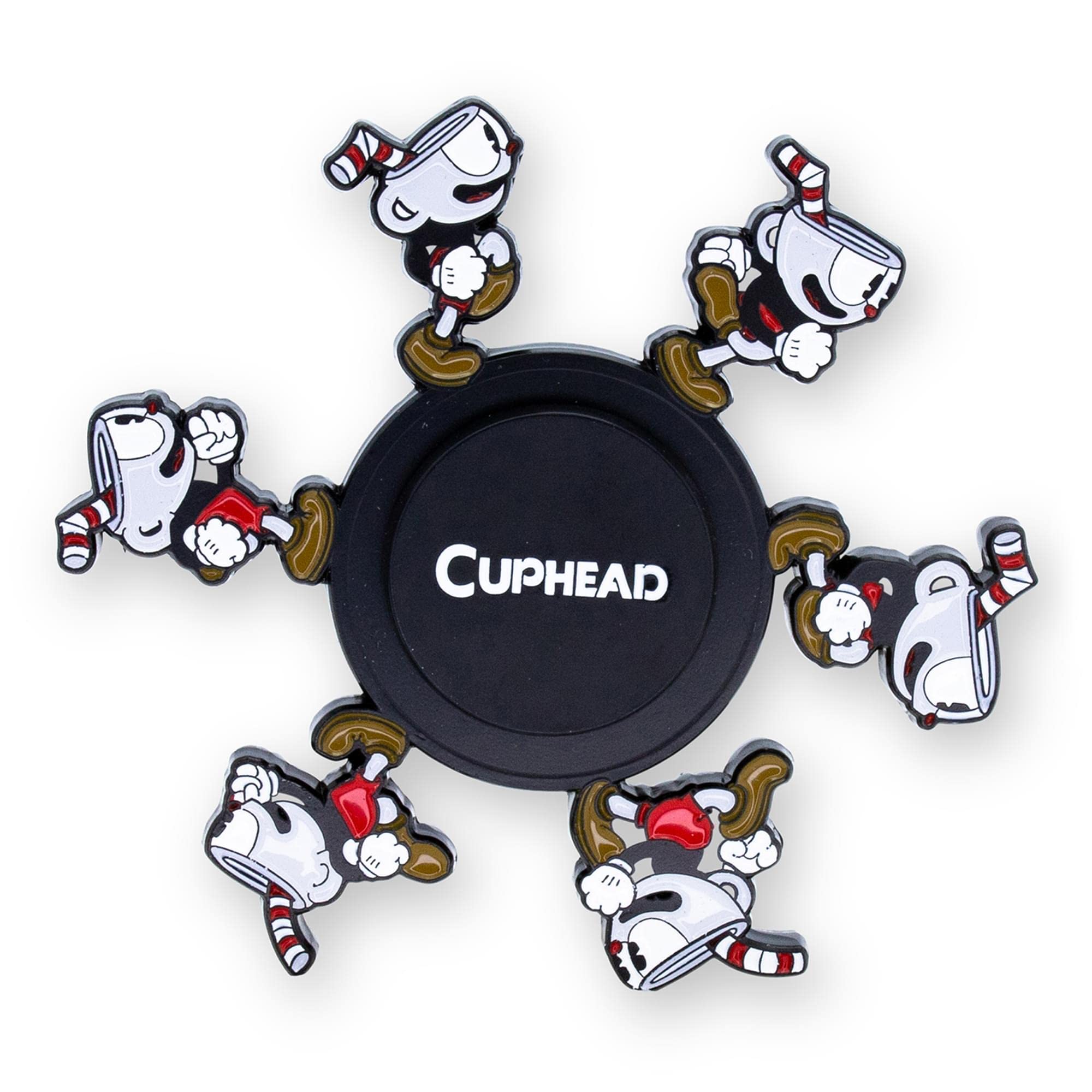 Foto 2 pulgar | Juguete Fidget Spinner Toynk Cuphead Para Correr, Alivio Del Estrés Sensorial - Venta Internacional.