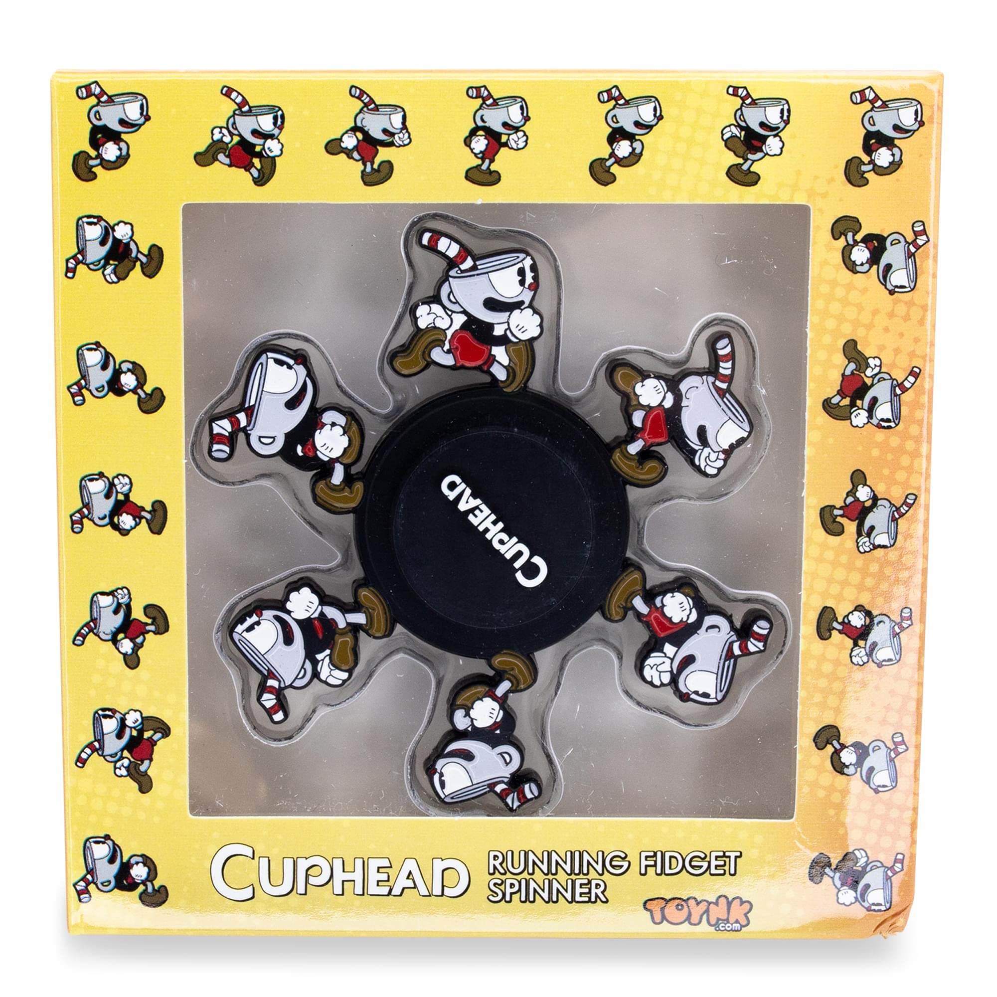 Foto 4 pulgar | Juguete Fidget Spinner Toynk Cuphead Para Correr, Alivio Del Estrés Sensorial - Venta Internacional.