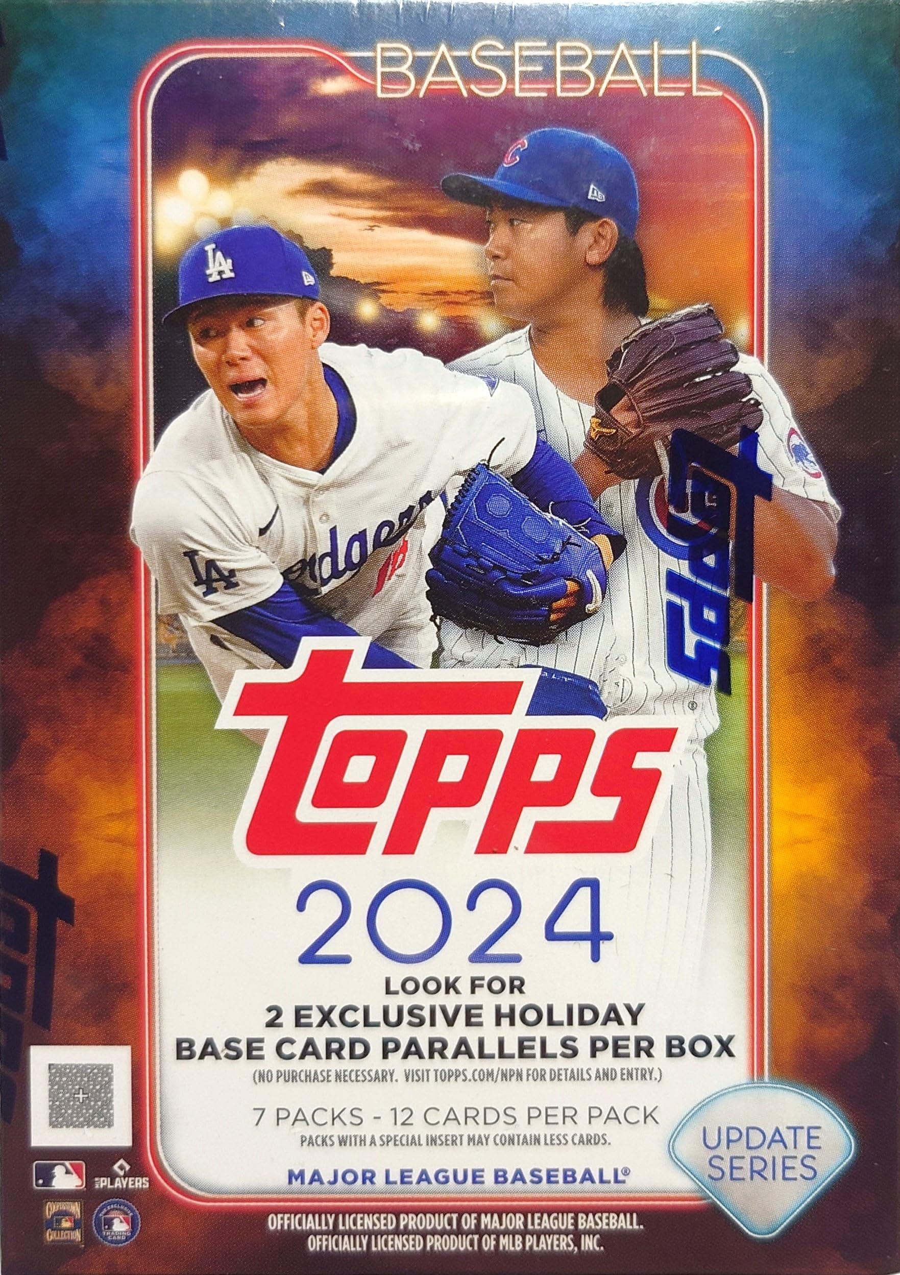 Foto 2 pulgar | Trading Card Value Box Encabeza La Serie De Actualizaciones De Béisbol 2024 - Venta Internacional.