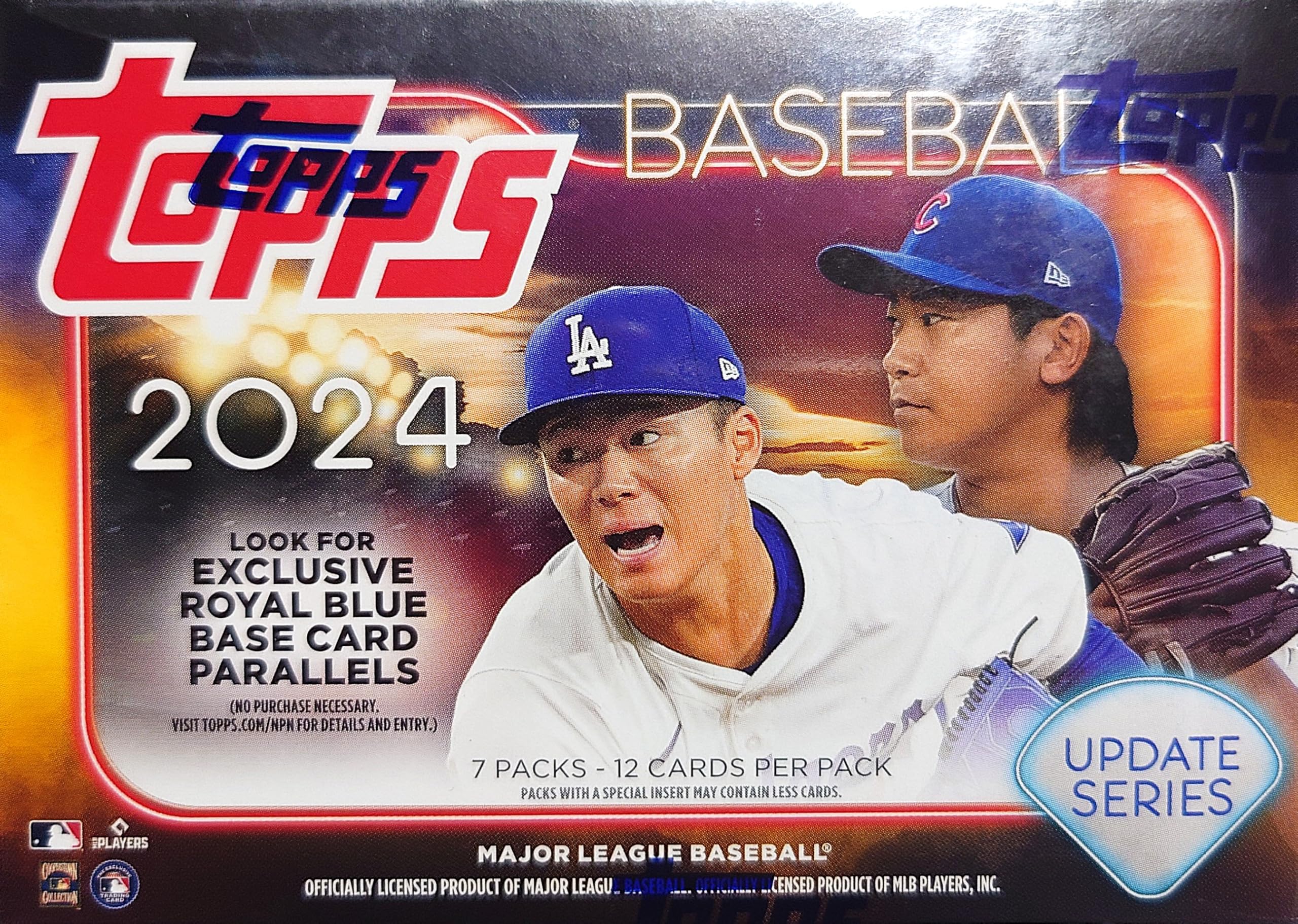 Foto 3 pulgar | Trading Card Value Box Encabeza La Serie De Actualizaciones De Béisbol 2024 - Venta Internacional.
