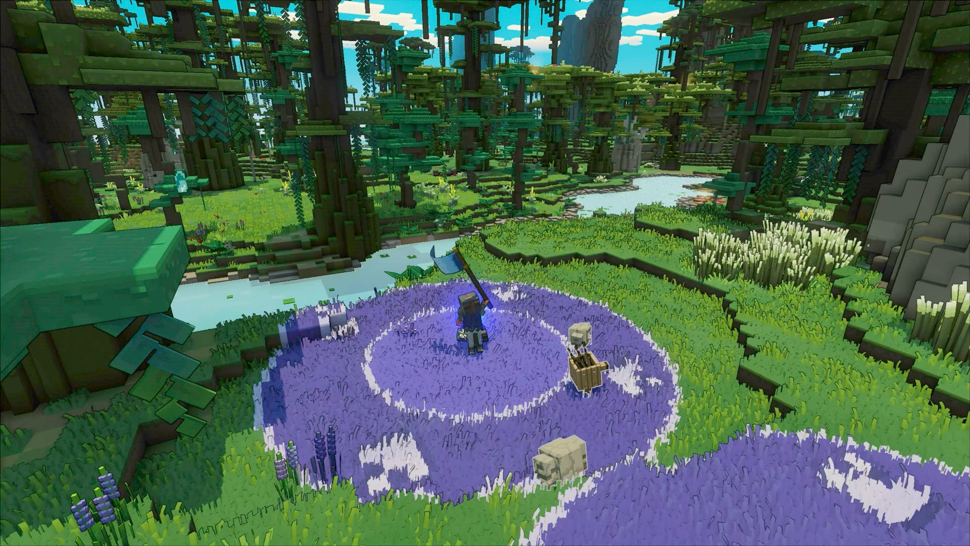 Foto 5 pulgar | Videojuego Mojang Minecraft Legends Deluxe Edition Ps5 - Venta Internacional.
