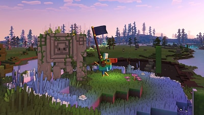 Foto 7 | Videojuego Mojang Minecraft Legends Deluxe Edition Ps5 - Venta Internacional.