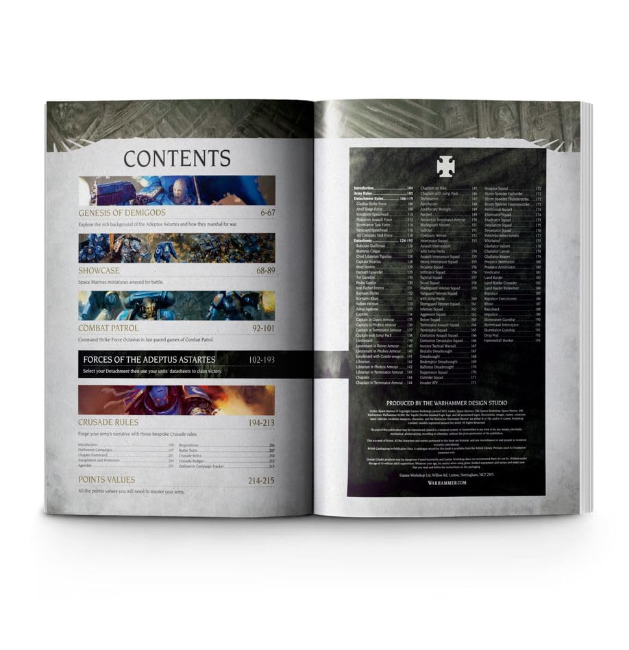 Foto 3 pulgar | Libro: Games Workshop: Warhammer 40,000 | Codex Space Marines - Venta Internacional.
