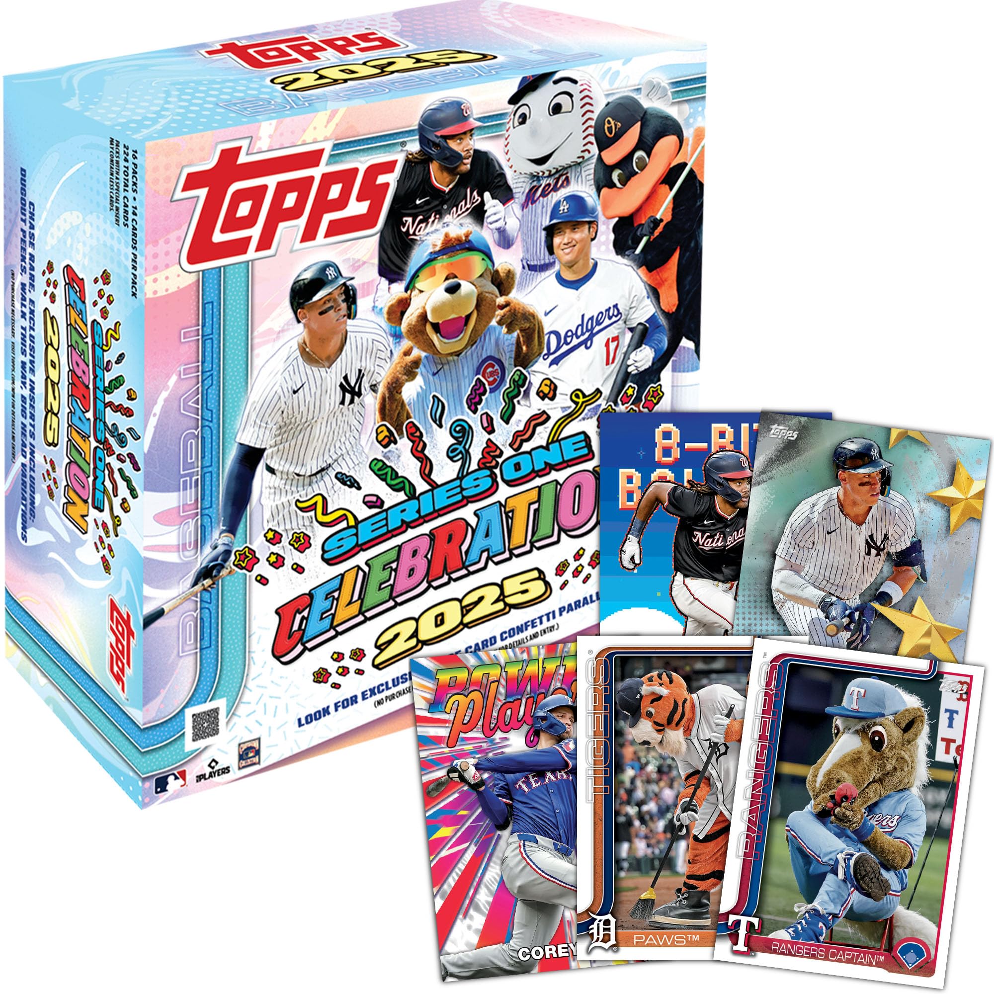 Foto 3 pulgar | Mega Celebración De Baseball Cards Topps Series 1 2025 - Venta Internacional.