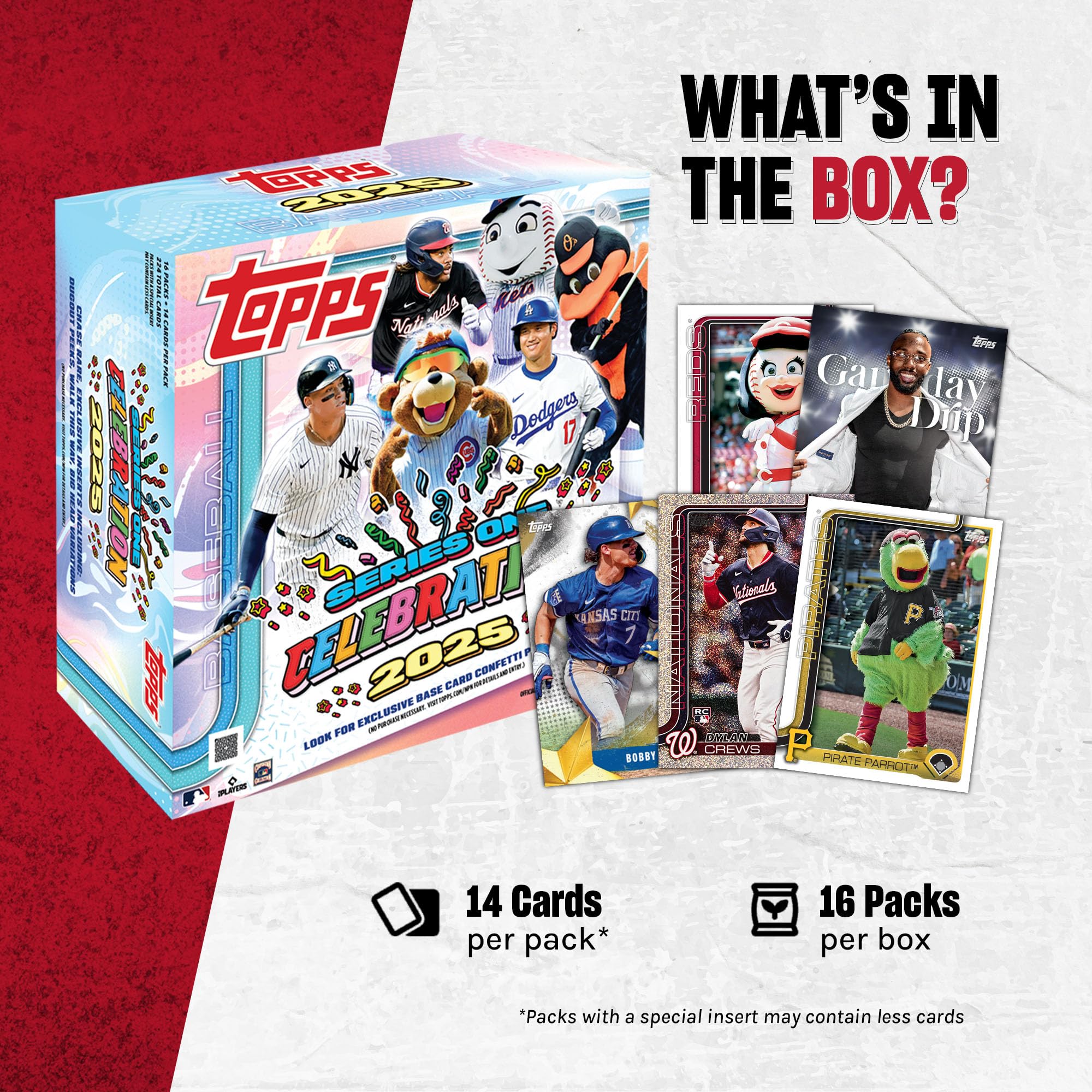 Foto 8 pulgar | Mega Celebración De Baseball Cards Topps Series 1 2025 - Venta Internacional.