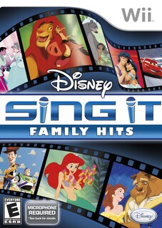 Foto 1 | Videojuego Disney Sing It: Family Hits Nintendo Wii - Venta Internacional.