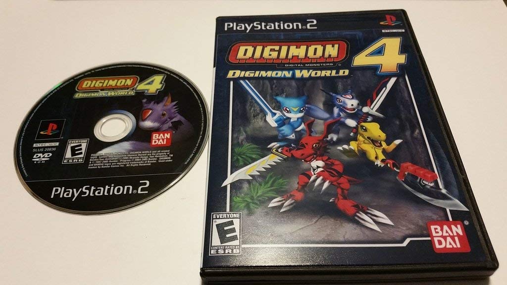Reacondicionado Videojuego Bandai Namco Digimon World 4 Playstation 2 - Venta Internacional.