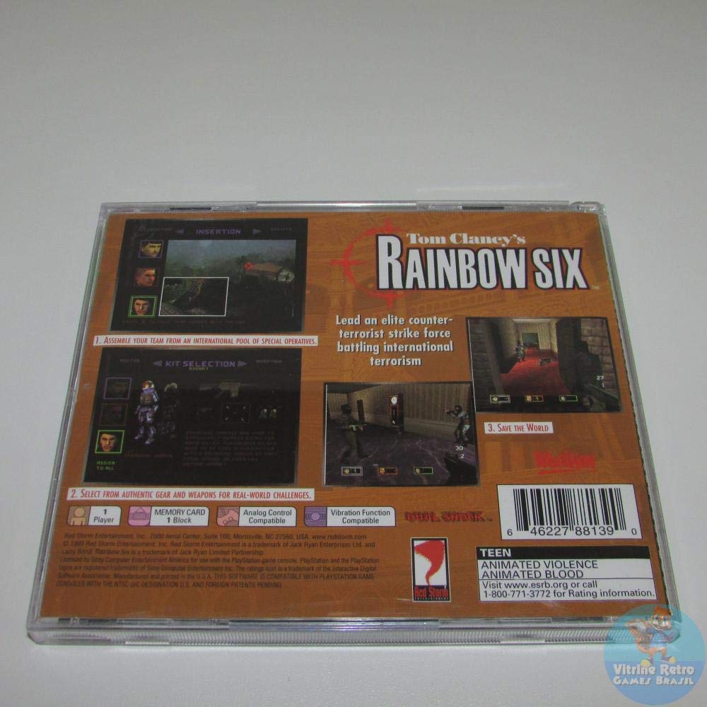 Foto 3 pulgar | Reacondicionado Videojuego Sony Playstation Tom Clancy's Rainbow Six - Venta Internacional.