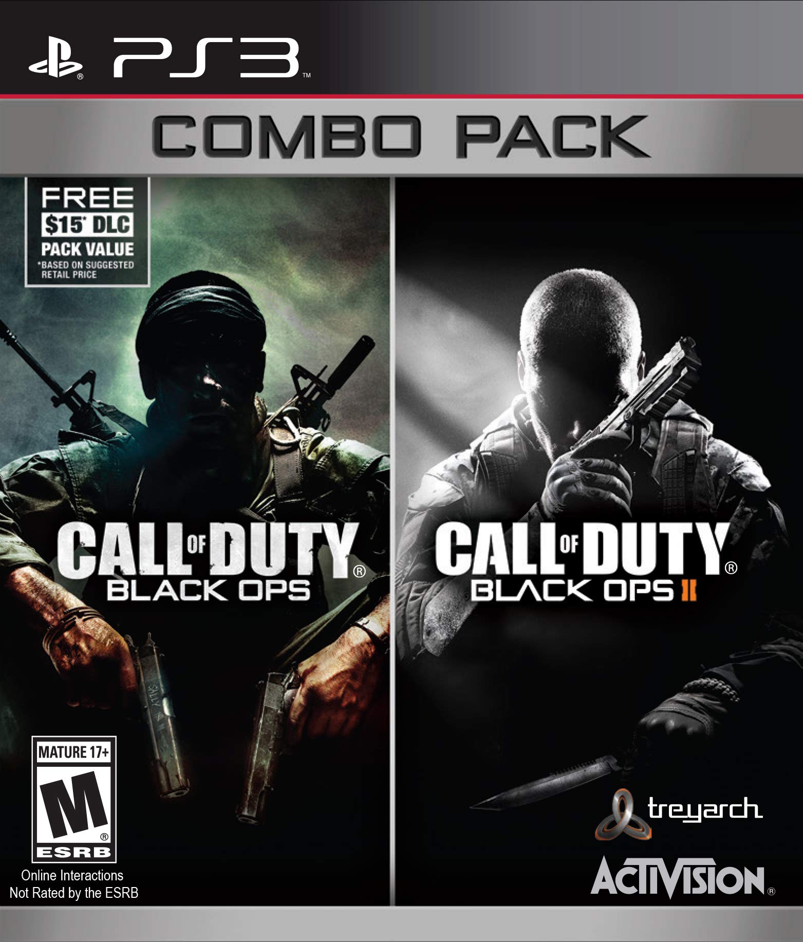 Foto 2 pulgar | Videojuego Activision Call Of Duty Black Ops Combo Pack Ps3 - Venta Internacional.