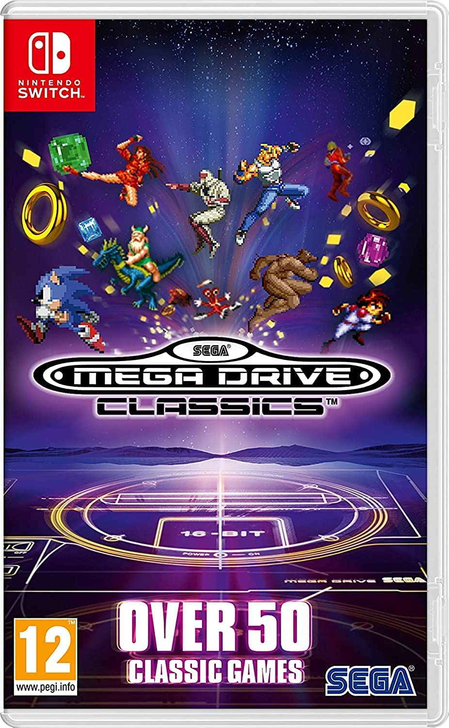 Foto 2 pulgar | Videojuego Sega Mega Drive Classics Nintendo Switch - Venta Internacional.
