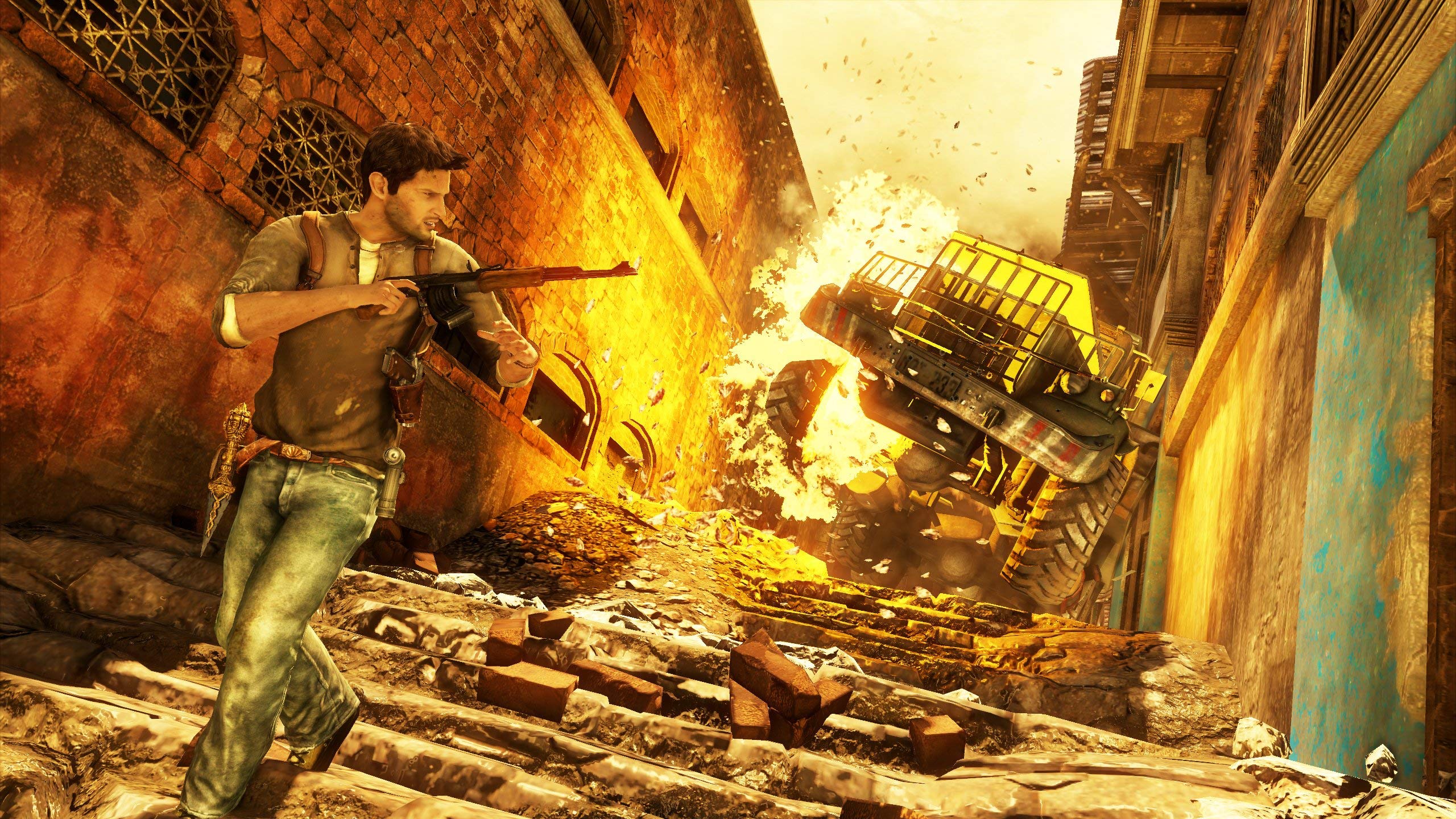 Foto 3 pulgar | Reacondicionado Videojuego Sony Playstation 3 Uncharted Greatest Hits Dual Pack - Venta Internacional.