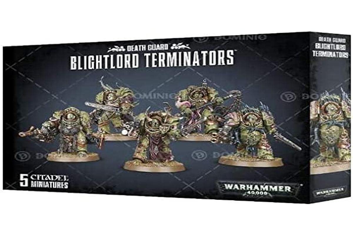Taller De Juegos En Miniatura Death Guard Blightlord Terminators - Venta Internacional.