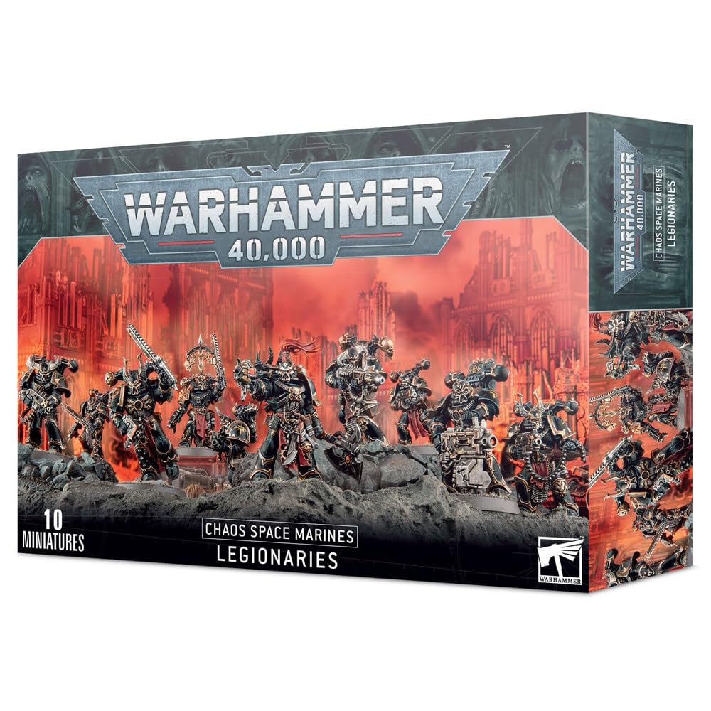 Foto 2 pulgar | Warhammer 40,000 Chaos Space Marines Legionaries X10 - Venta Internacional.