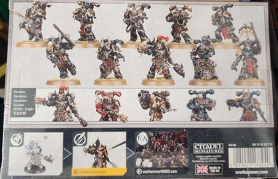 Foto 2 | Warhammer 40,000 Chaos Space Marines Legionaries X10 - Venta Internacional.