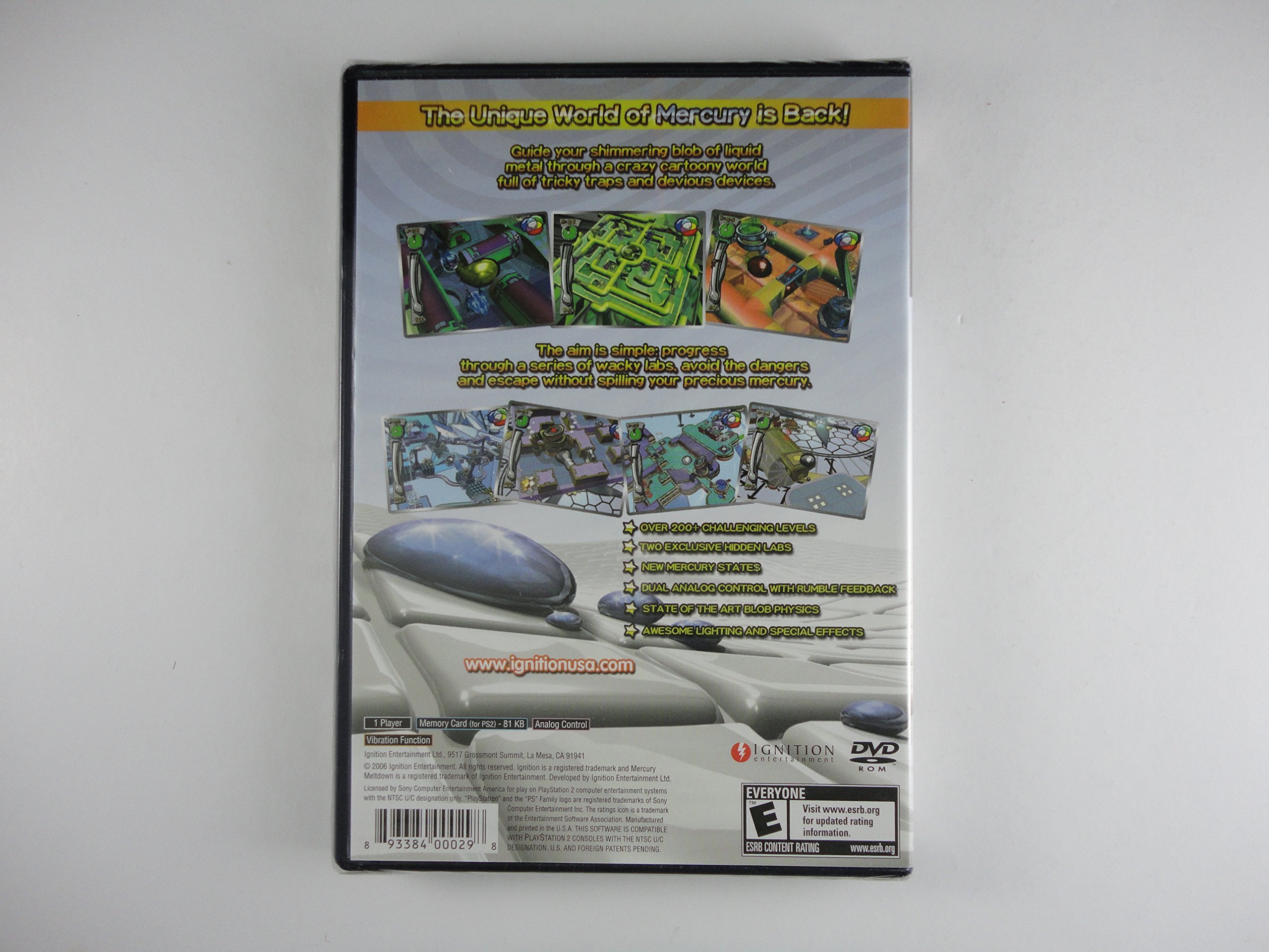 Foto 3 pulgar | Videojuego Seiko Mercury Meltdown Remix Para Playstation 2 - Venta Internacional.