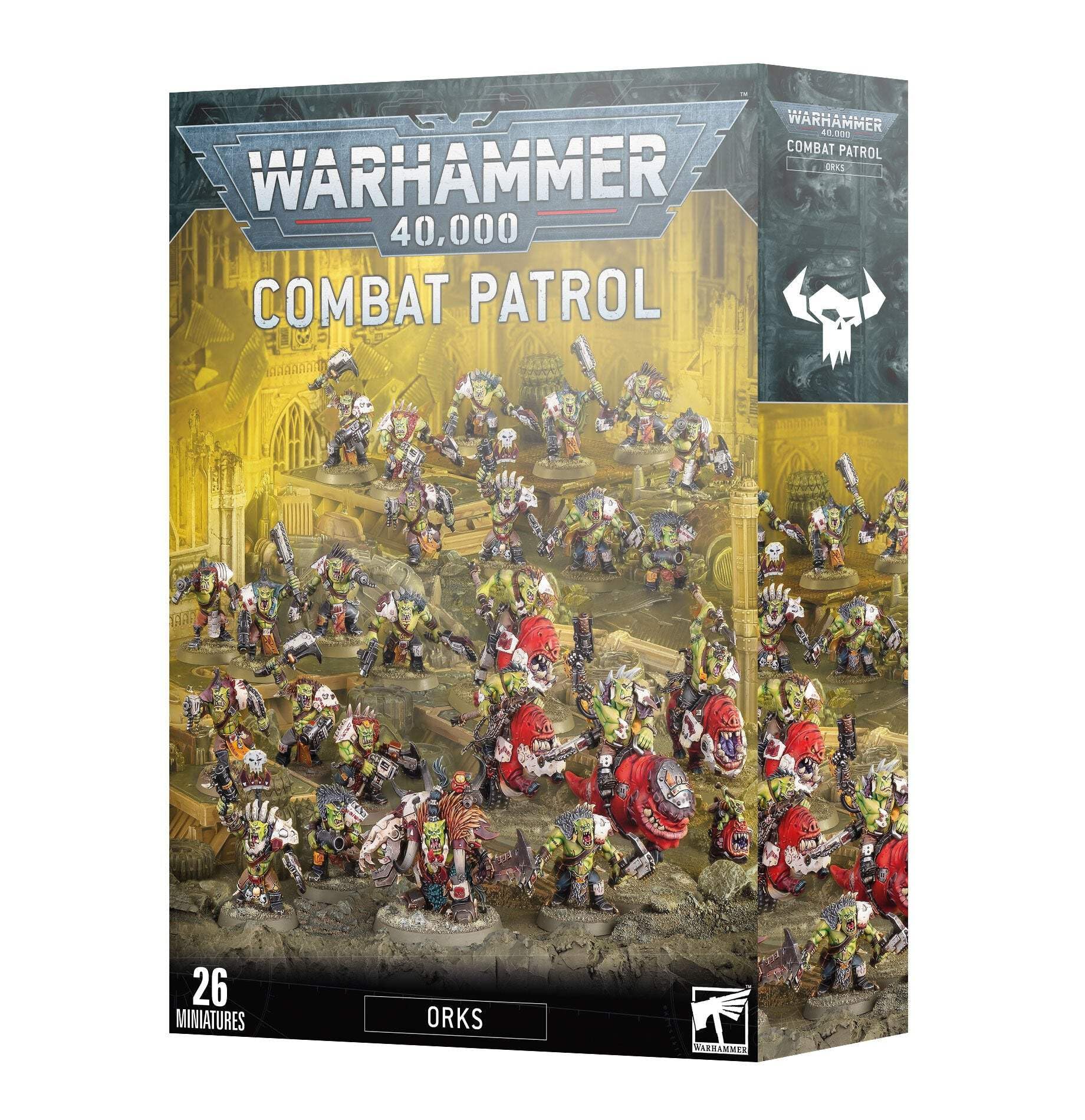 Foto 2 pulgar | Warhammer Games Workshop 40.000 Combat Patrol Orks 10ª Edición - Venta Internacional.