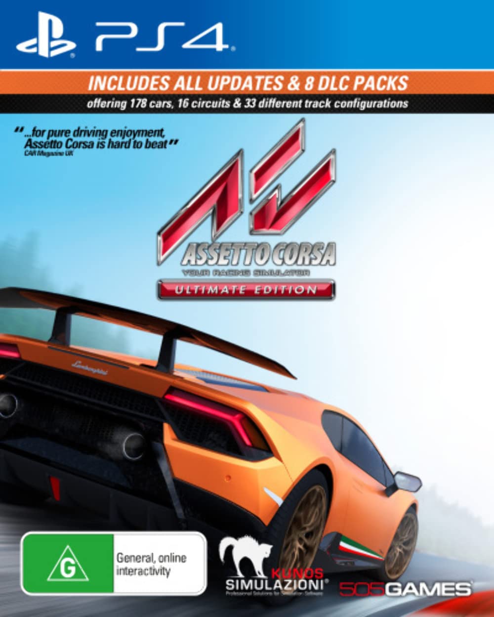 Foto 1 | Videojuego Assetto Corsa Ultimate Edition (ps4) - Venta Internacional.