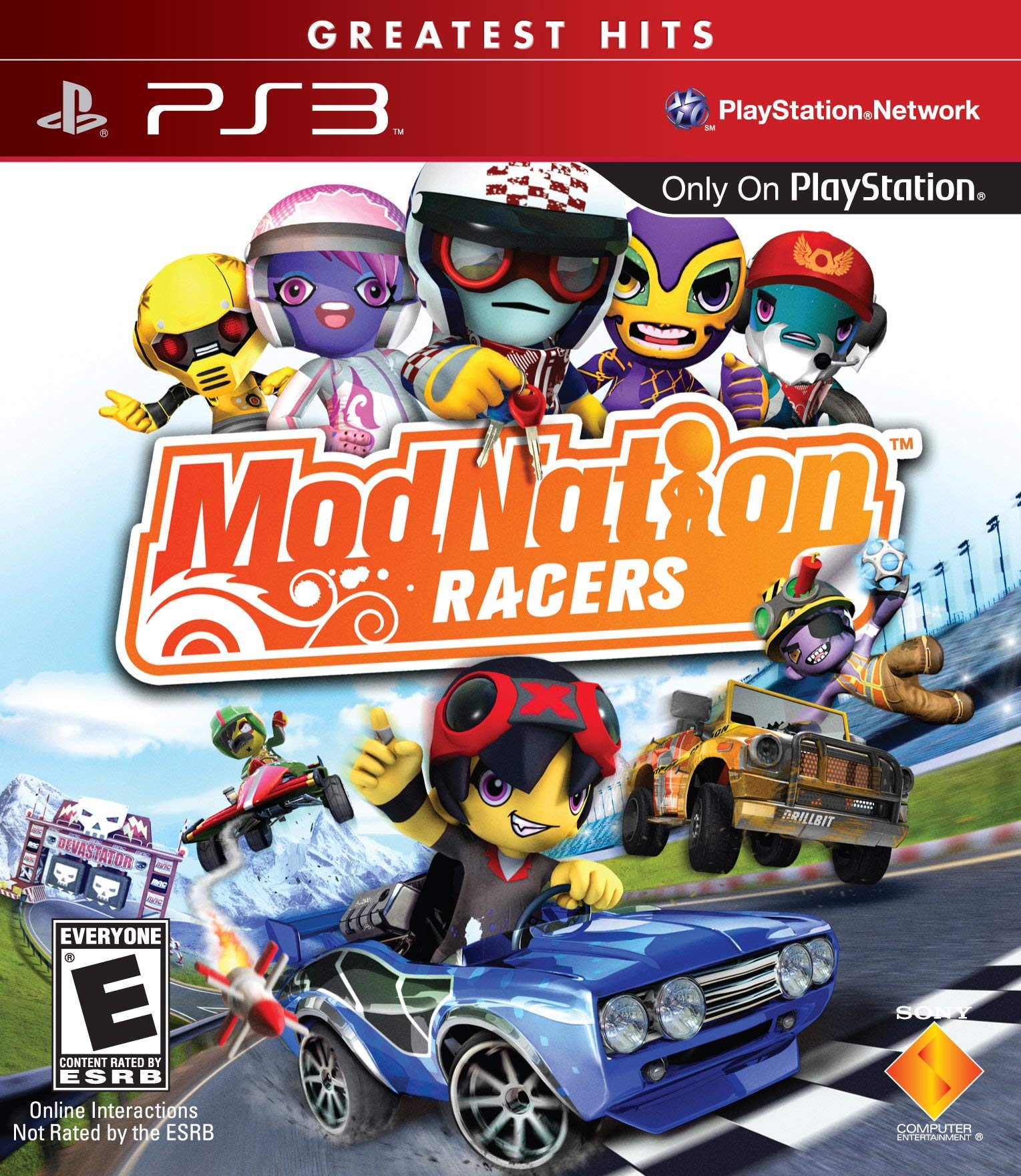 Foto 2 pulgar | Reacondicionado Videojuego Sony Modnation Racers Playstation 3 - Venta Internacional.