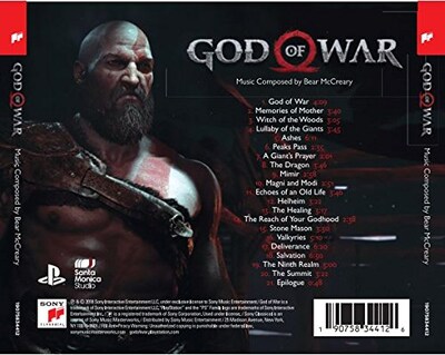 Foto 2 | Banda Sonora: Playstation Original De God Of War, Envuelta En Plástico Retráctil - Venta Internacional.