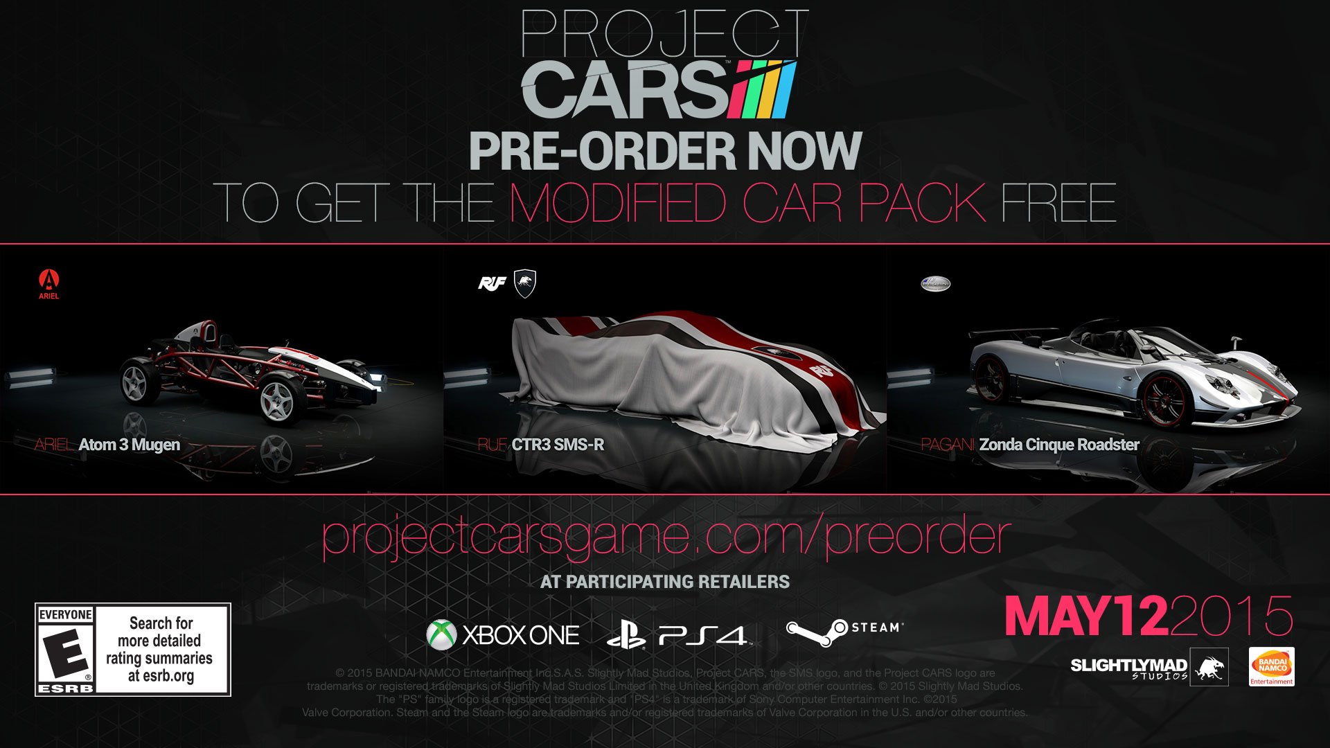 Foto 3 pulgar | Videojuego Bandai Namco Project Cars Playstation 4 - Venta Internacional.