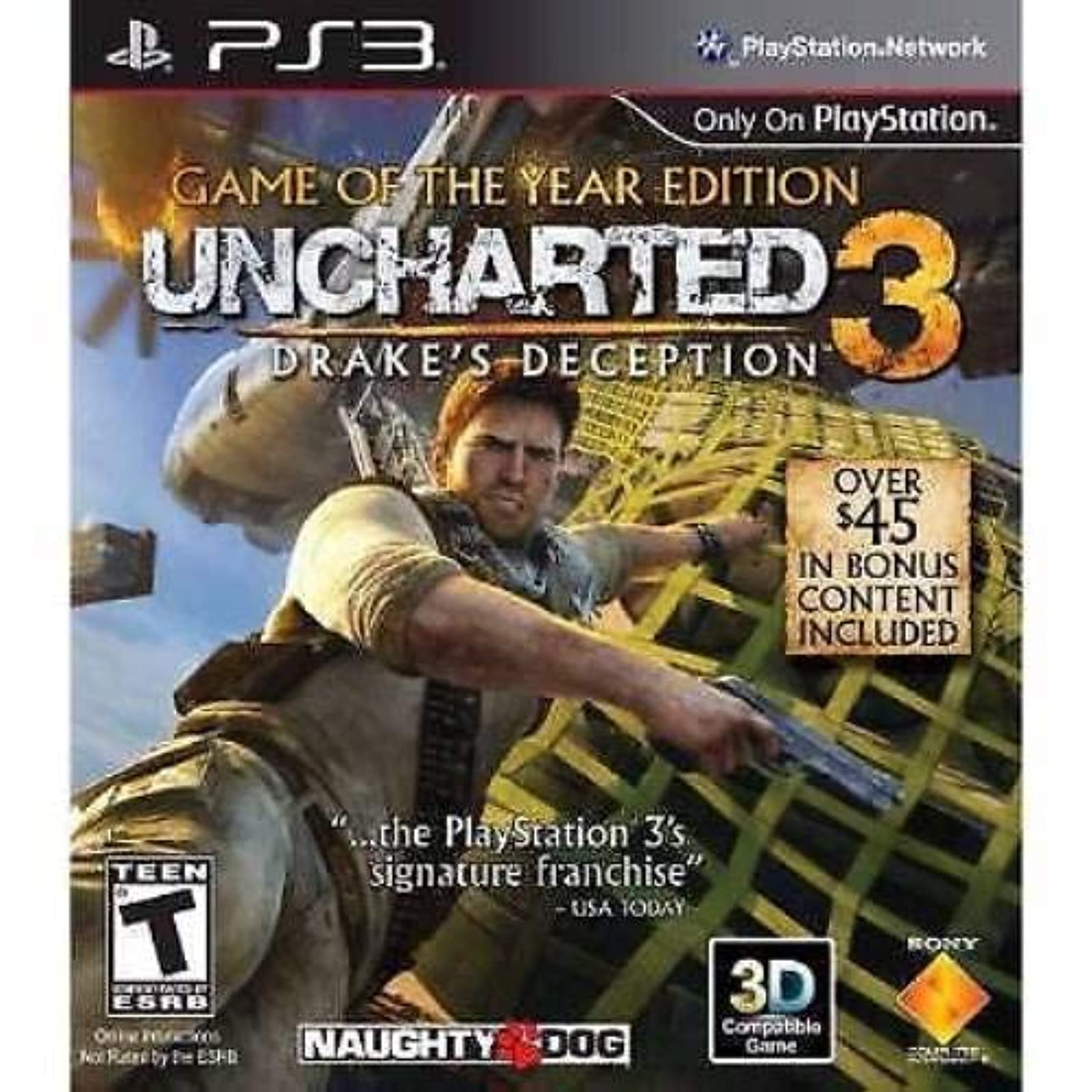 Foto 2 pulgar | Playstation 3 Sony Uncharted 3 Goty - Venta Internacional.