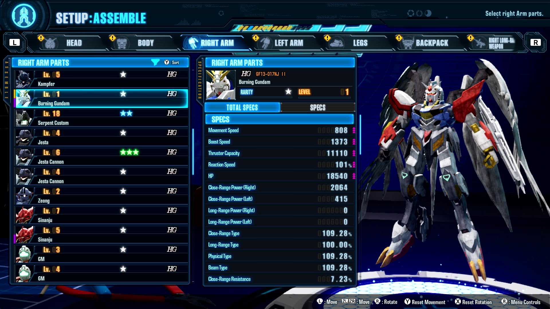 Foto 3 pulgar | Videojuego Bandai Namco Gundam Breaker 4 Nsw Launch Edition - Venta Internacional.