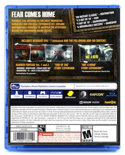 Foto 2 | Videojuego Capcom Resident Evil 7 Biohazard Gold Edition Ps4 - Venta Internacional.