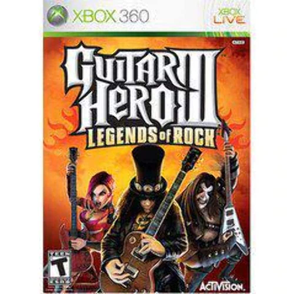 Videojuego Activision Guitar Hero Iii: Legends Of Rock - Xbox 360 - Venta Internacional. $1,162