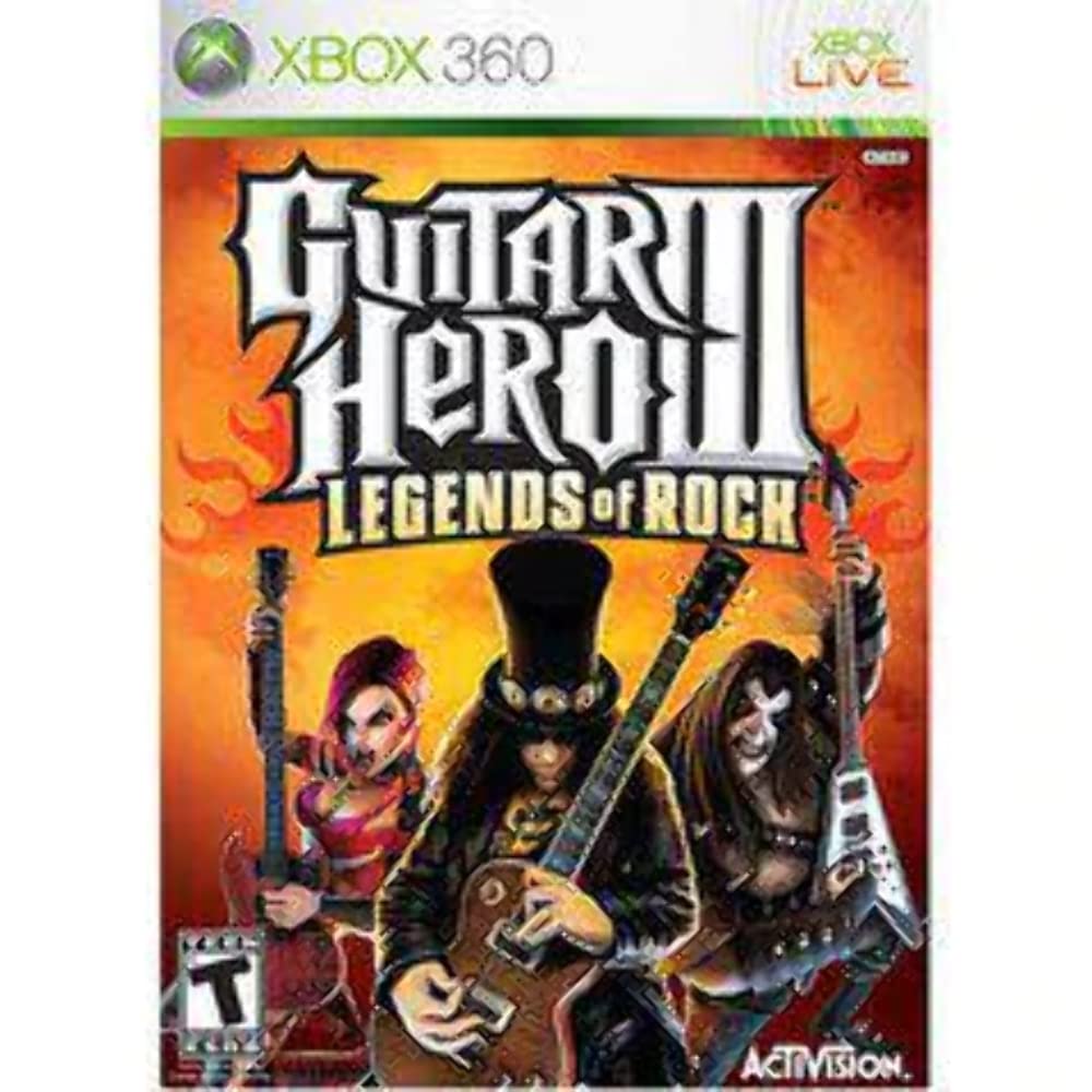 Foto 2 pulgar | Videojuego Activision Guitar Hero Iii: Legends Of Rock - Xbox 360 - Venta Internacional.