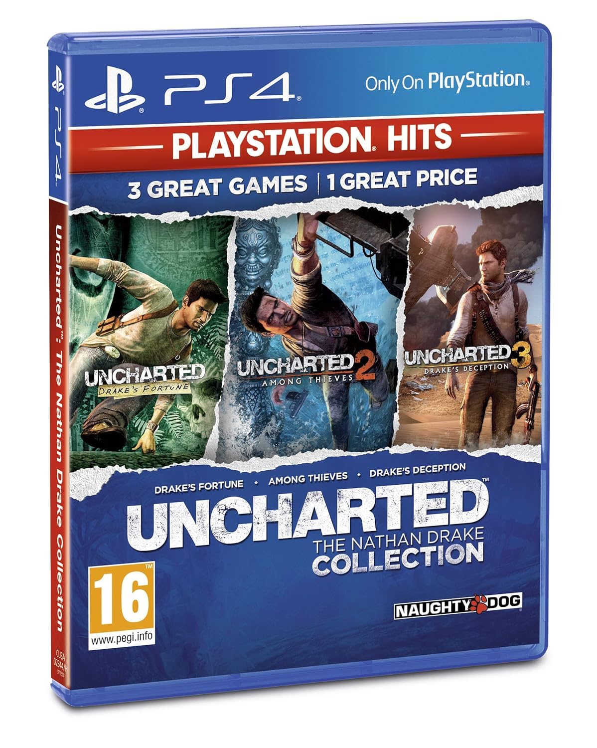 Foto 2 pulgar | Videojuego Playstation Uncharted Collection Hits (ps4) - Venta Internacional.