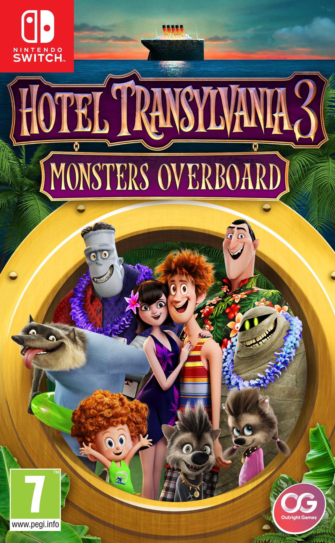 Foto 2 pulgar | Videojuego Hotel Transylvania 3: Monsters Overboard Nintendo Switch - Venta Internacional.