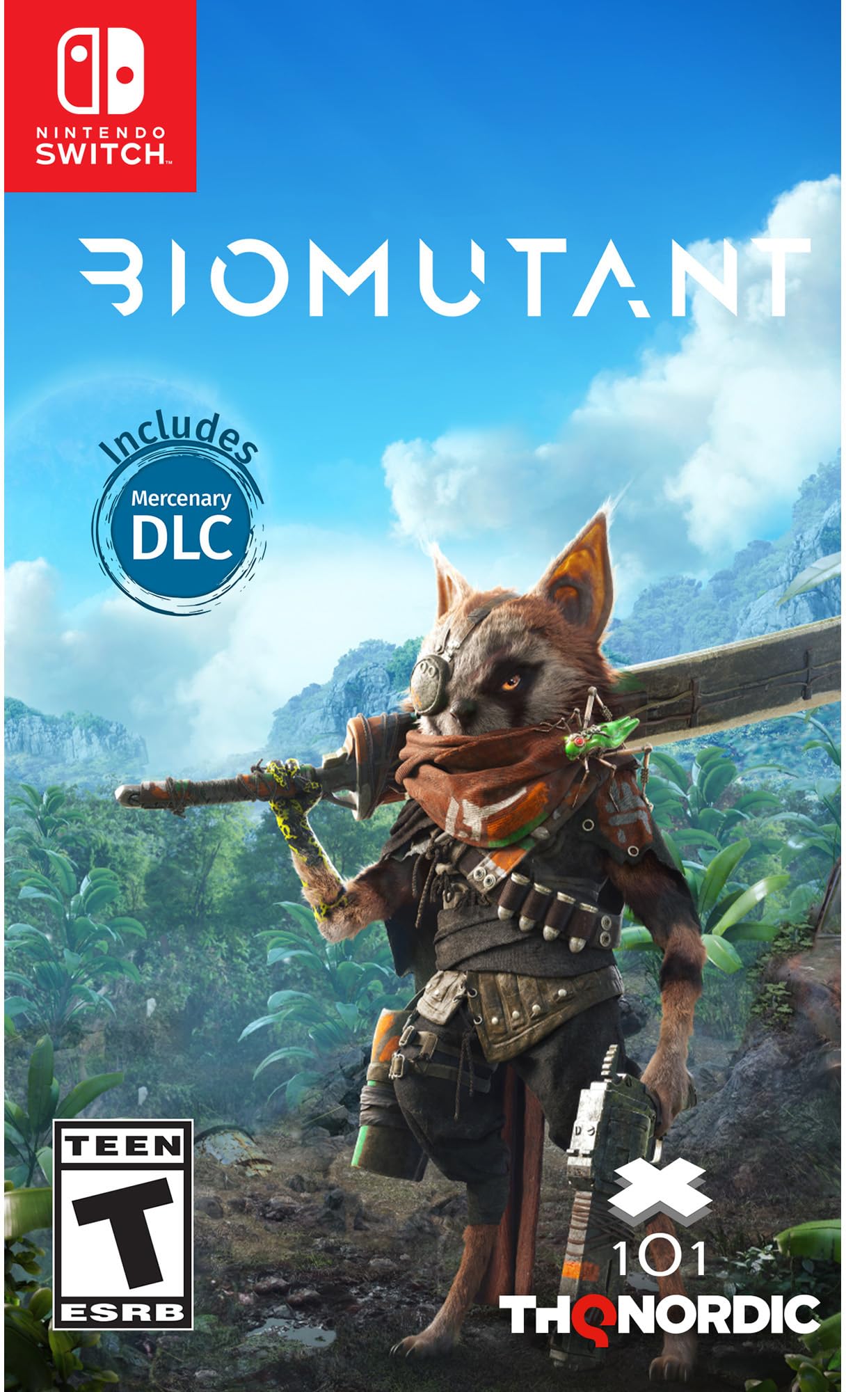 Foto 2 pulgar | Juego Biomutant Para Nintendo Switch Con Contenido Descargable Gratuito Mercenary Loadout - Venta Internacional.