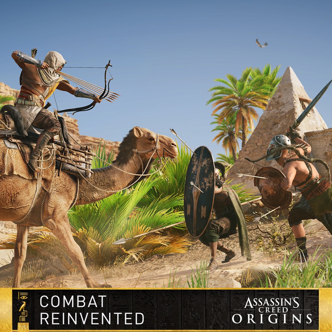 Foto 5 pulgar | Videojuego Ubisoft Assassins Creed Origins Ps4 Standard Ed. - Venta Internacional.