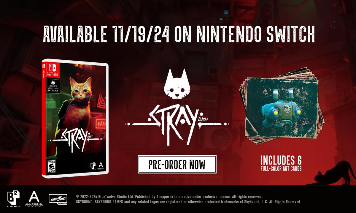 Foto 2 | Videojuego Nintendo Switch Stray Skybound Games - Venta Internacional.