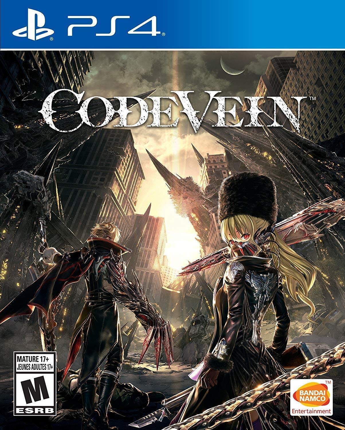 Foto 2 pulgar | Videojuego Bandai Namco Code Vein Playstation 4 - Venta Internacional.