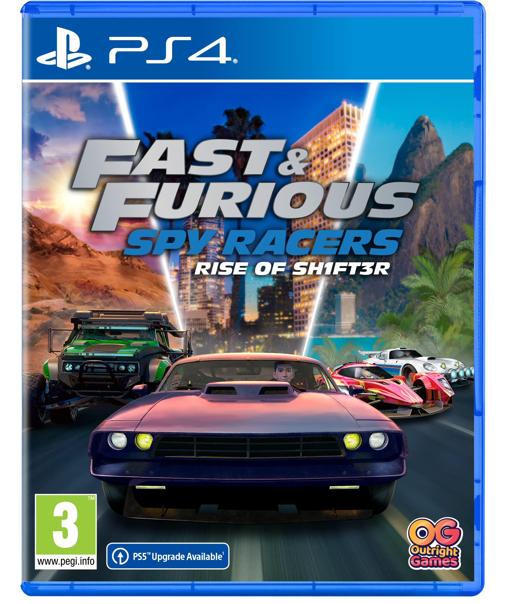 Foto 2 pulgar | Videojuego Bandai Namco Fast And Furious: Spy Racers Ps4 - Venta Internacional.